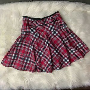 Sparkle Skirts (Boulder Athletic) Plaid Running Skirt w/compression shorts